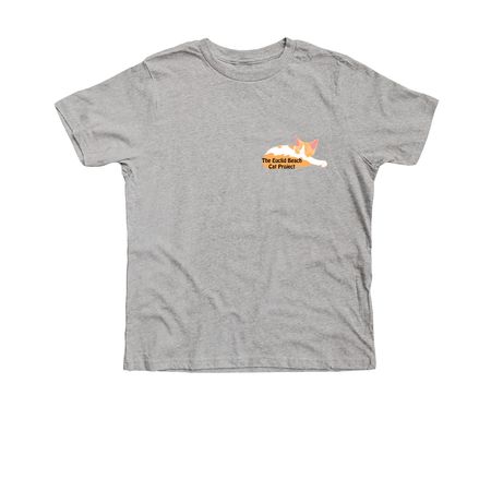 Community Cats - Just Tip It, a Athletic Heather Premium Youth Tee