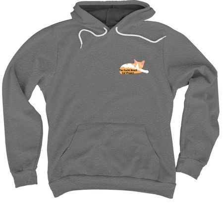 Community Cats - Just Tip It, a Deep Heather Premium Pullover Hoodie