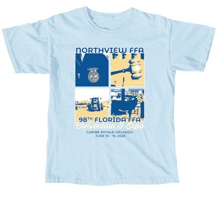2026 State Convention | Northview, a Chambray Comfort Colors Unisex Tee