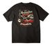 MustangSteve 2026 Bash Shirt, a Black Unisex Heavyweight Tee (back-view)