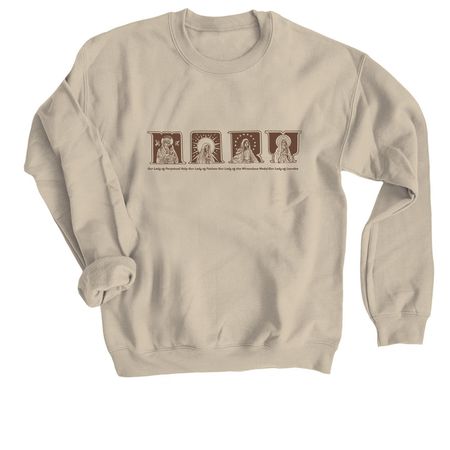 ? MARY ?&nbsp;, a Sand Crewneck Sweatshirt