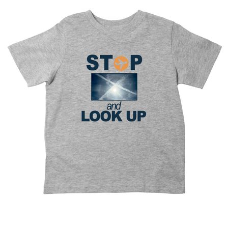 The Geofight Toddler Tees, a Heather Toddler Tee