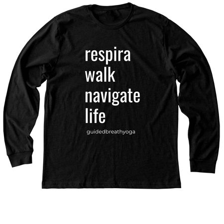 walk club, a Black Heather Premium Long Sleeve Tee