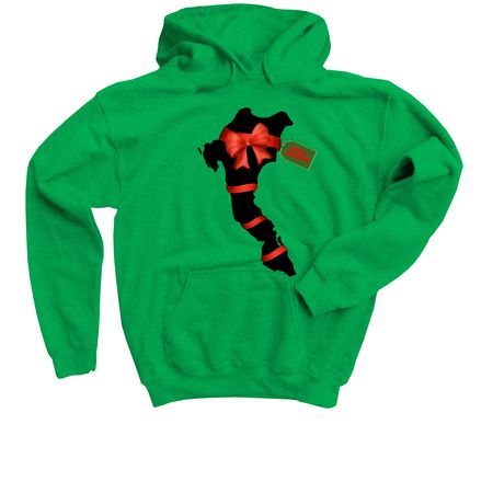 2023 Sugar Island Merry Christmas, a Irish Green Youth Pullover Hoodie