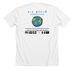 Italy Summer Missions Trip ?26, a Solid White Blend Premium Unisex Tee (back-view)