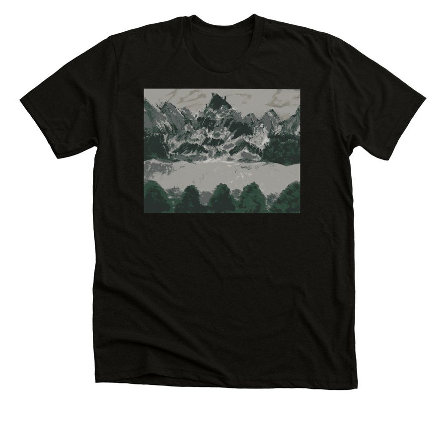 DREAMS IN MOTION, a Black Heather Premium Unisex Tee