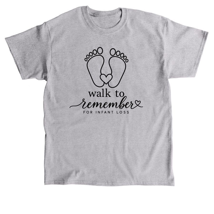 Walk to Remember for Infant Loss, a Sport Grey Classic Unisex Tee