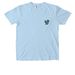 Support Small Farms, Not Big Pharma Pocket, a Chambray Comfort Colors Pocket Tee