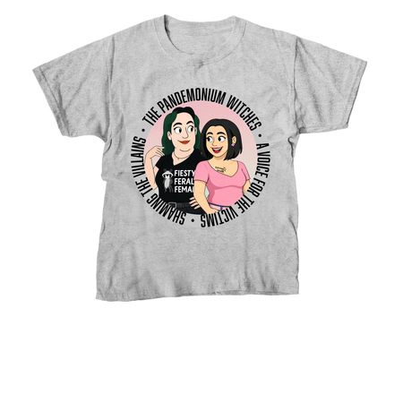 The Pandemonium Witches, a Sport Grey Youth Unisex Tee