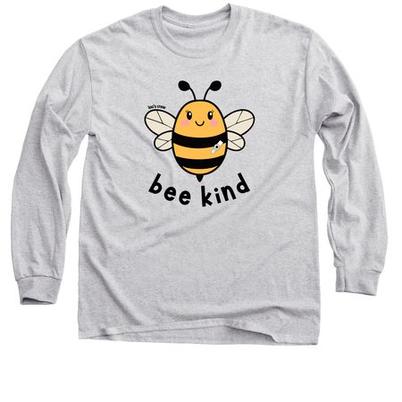 Lou's Crew- Bee Kind, a Sport Grey Classic Long Sleeve Tee