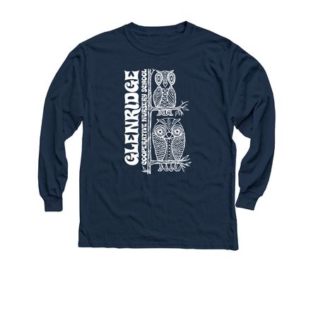 Youth T-Shirts and Hoodies, a Navy Youth Long Sleeve Tee