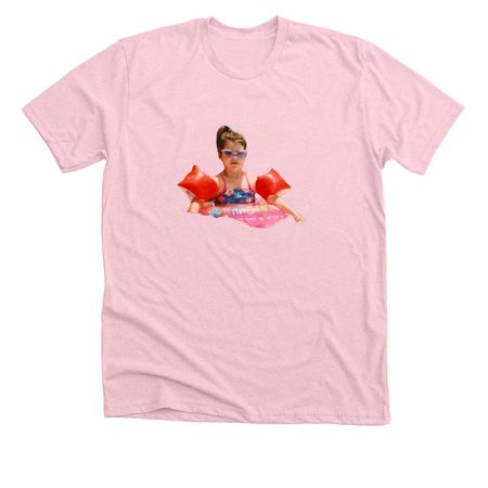 Judging Xo? as a child, a Heather Pink Premium Unisex Tee