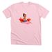 Judging Xo? as a child, a Heather Pink Premium Unisex Tee