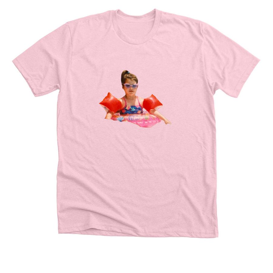 Judging Xo? as a child, a Heather Pink Premium Unisex Tee