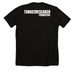 It Takes 2 to Tango, a Solid Black Blend Premium Unisex Tee (back-view)