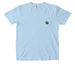Support Small Farms, Not Big Pharma Pocket, a Chambray Comfort Colors Pocket Tee