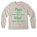 Long Sleeve Two Sided, a Dust Unisex Heavyweight Long Sleeve Tee