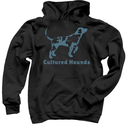 Cultured Hounds Classic, a Black Pullover Hoodie