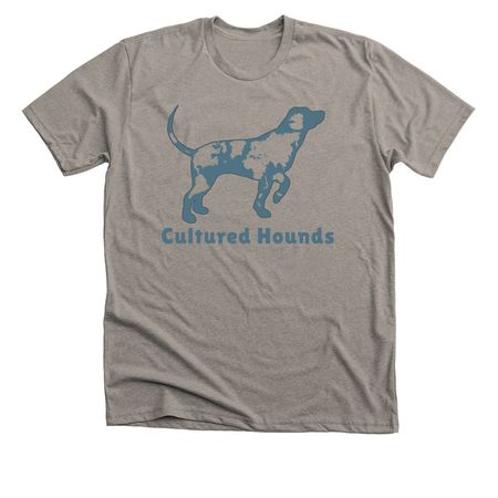 Cultured Hounds Classic, a Heather Stone Premium Unisex Tee
