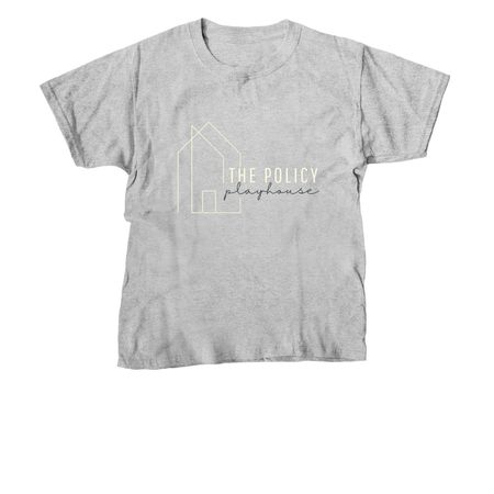 Policy Playhouse Merch, a Sport Grey Youth Unisex Tee