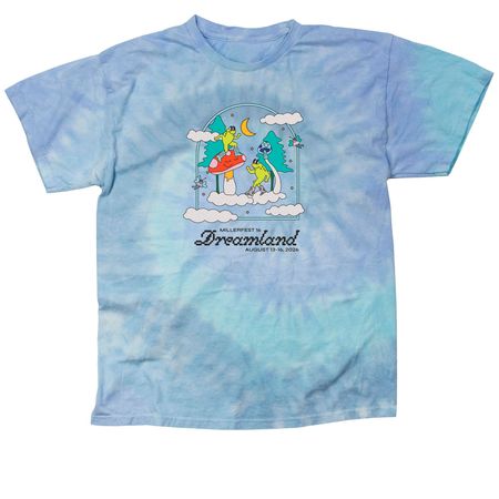 Dreamland Tie Dye, a Lagoon Classic Tie Dye Tee