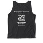 2nd Career Starts Here, a Black Comfort Colors Tank Top (back-view)