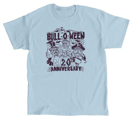 Bull-O-Ween's 20th anniversary, a Light Blue Classic Unisex Tee