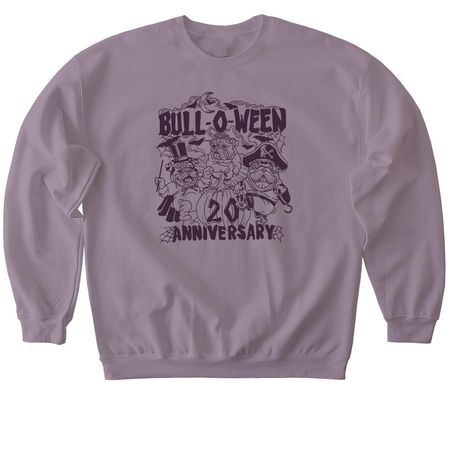 Bull-O-Ween's 20th anniversary, a Paragon Softstyle Crewneck Sweatshirt