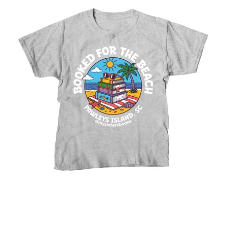 Booked for the Beach, a Sport Grey Youth Unisex Tee