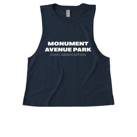 MAP Women's Tank, a Rebel Blue Allmade Eco Triblend Women?s Muscle Tank