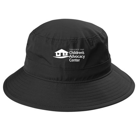 TBCAC Hats, a Black Printed UV Bucket Hat