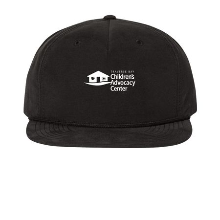 TBCAC Hats, a Black Printed Umpqua Snapback Cap