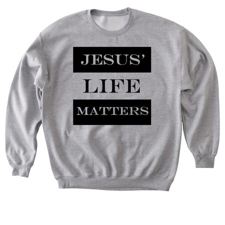 Even as Jesus loves me!, a Sport Grey Softstyle Crewneck Sweatshirt