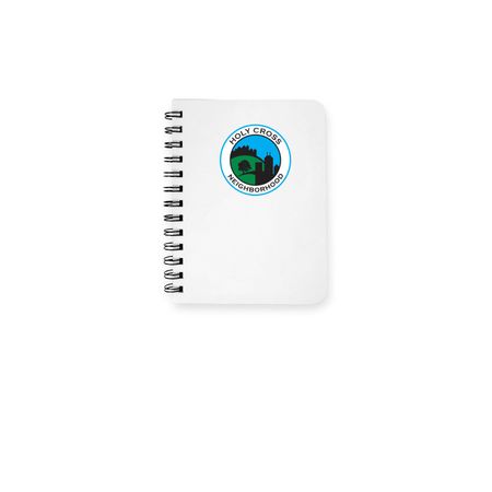 Holy Cross Neighborhood, a White Spiral Notebook