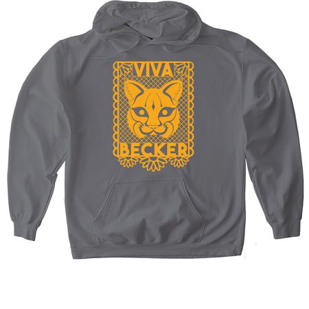 VIVA BECKER - 2026, a Charcoal Gildan Softstyle Pullover Hoodie
