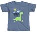 Dino Preschool, a Blue Jean Comfort Colors Unisex Tee