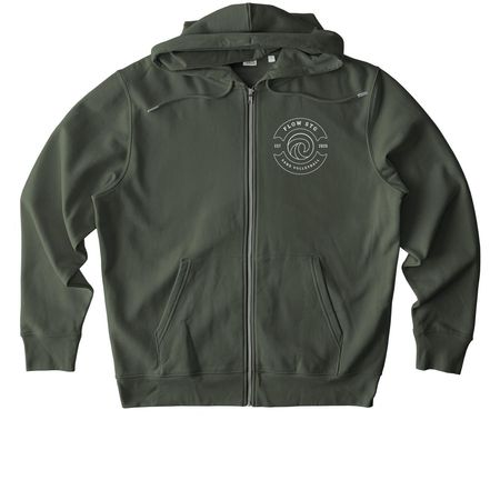 Flow STG Fall 2026 - Limited Release, a Khaki Green Stanley/Stella Unisex Cultivator 2.0 Zip Up Pullover Hoodie