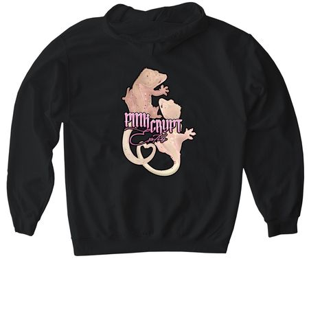 Cute Crypt Line ?, a Black Gildan Softstyle Pullover Hoodie