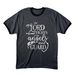 Shirts - White Logo, a Dark Heather Grey/ Jet Black Cotton Ringer Tee