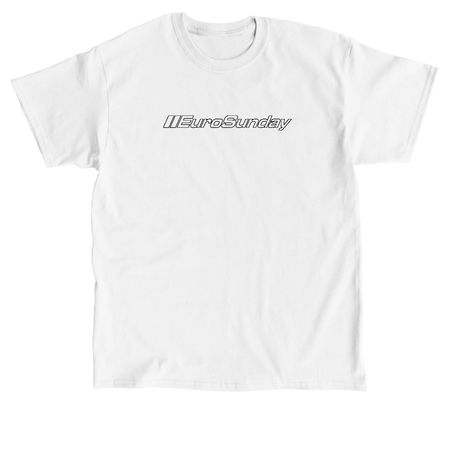 EuroSunday B&W, a White Classic Unisex Tee