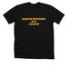 Tell A-a-ron to shut up and play football., a Solid Black Blend Premium Unisex Tee