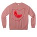 Benefiting Pelotonia 2026, a Mauve Premium Drop Shoulder Sweatshirt