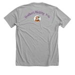 Making Strides Against Breast Cancer&nbsp;, a Athletic Heather Premium Unisex Tee (back-view)