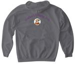 Making Strides Against Breast Cancer&nbsp;, a Charcoal Gildan Softstyle Pullover Hoodie (back-view)