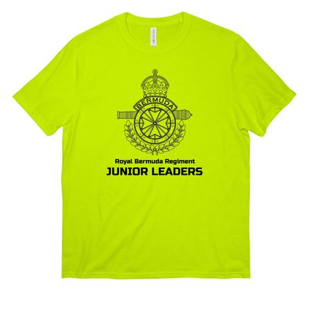 RBR JL'S PT SHIRTS, a Safety Green All-American Unisex Tee