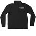 Rainbow Willamette PerformanceGear (QuickDry), a Black Unisex Performance Quarter Zip Pullover