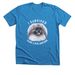 Liz E.'s Pekingese&nbsp;Rescue Slide, a Neon Blue Premium Unisex Tee