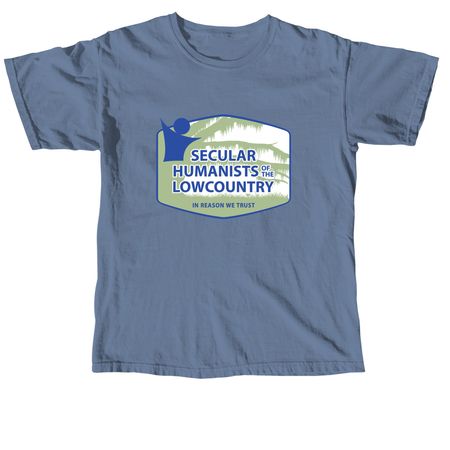 SHL Logo (New), a Blue Jean Comfort Colors Unisex Tee