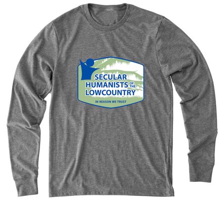 SHL Logo (New), a Aluminum Grey Allmade Eco Triblend Long Sleeve Tee