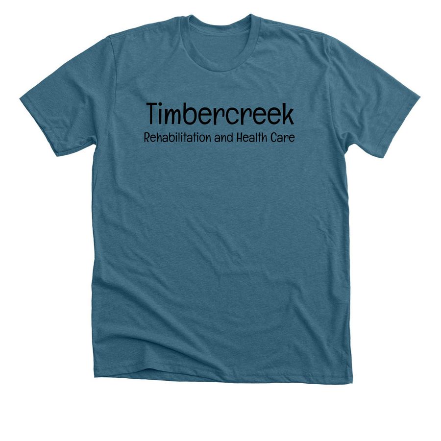 Timbercreek&nbsp;, a Heather Deep Teal Premium Unisex Tee
